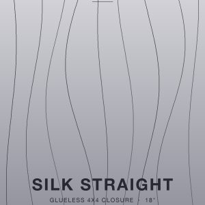 Silk Straight — Glueless Closure Wig