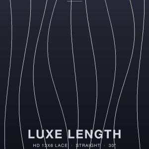 Luxe Length — 30 Inch Straight HD Wig